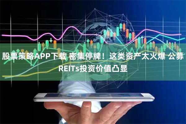 股票策略APP下载 密集停牌！这类资产太火爆 公募REITs投资价值凸显